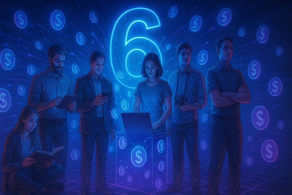 Top Six Passive Income Streams To Make Your Money Work For You